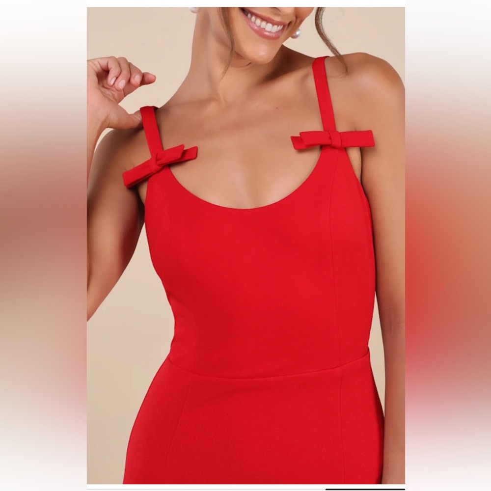 Lulus Red Sleeveless Dress for Cocktail